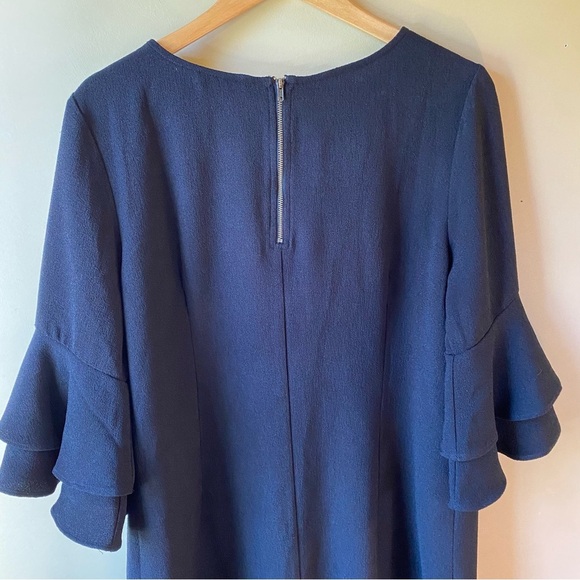 Soft Surroundings Black Loose Flutter Bell Sleeve Women’s Dress Size Large - Picture 8 of 13